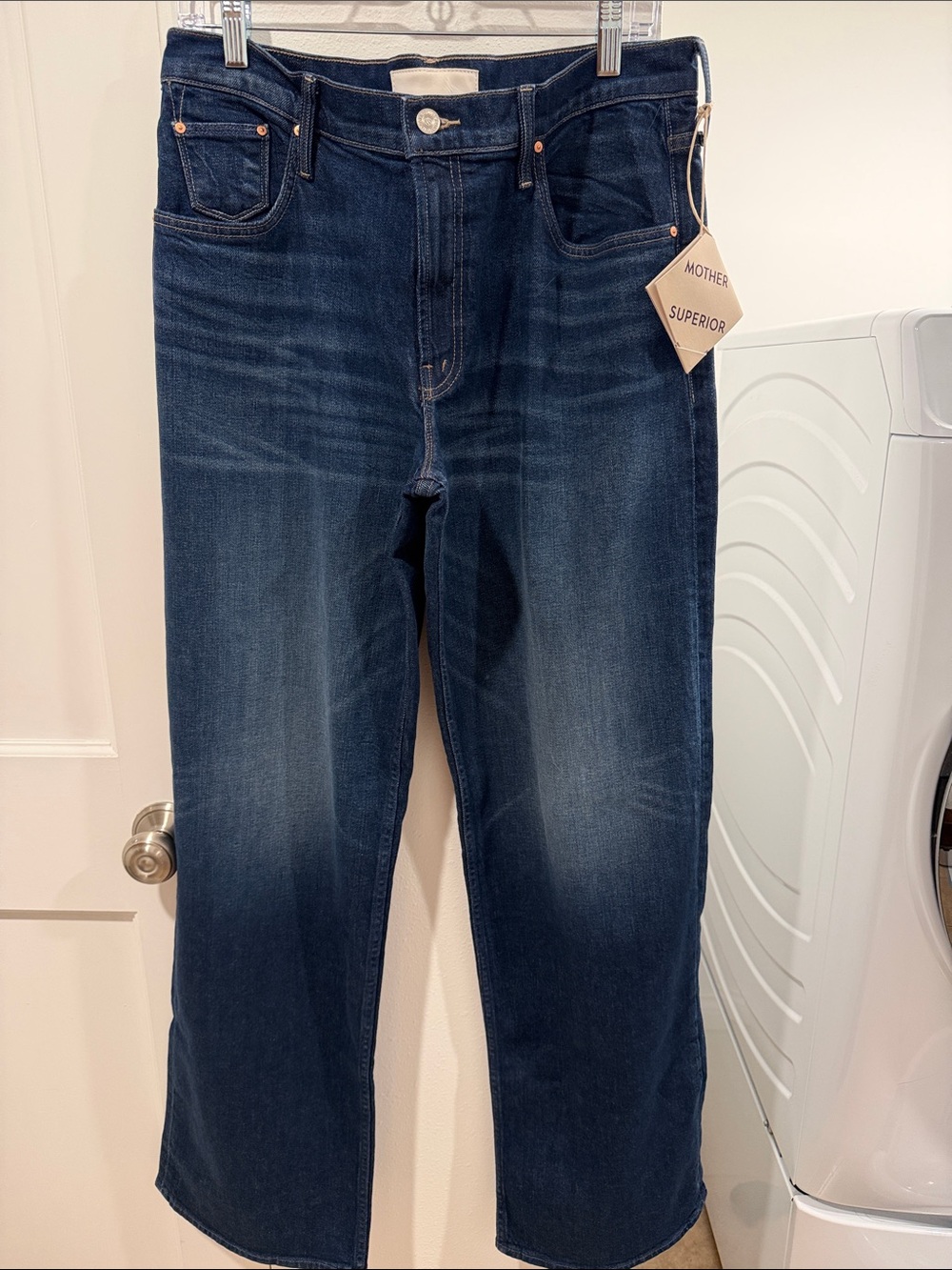 MOTHER Women’s The Down Low Spinner Heel Jeans